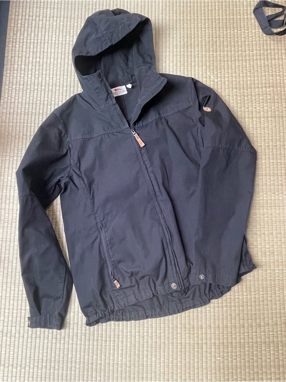 Black Fjallraven Stina G1000 Hooded Jacket